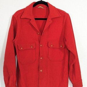 Vintage Boy Scouts of  America BSA Red Wool Jacket. 70s 80s Blank
